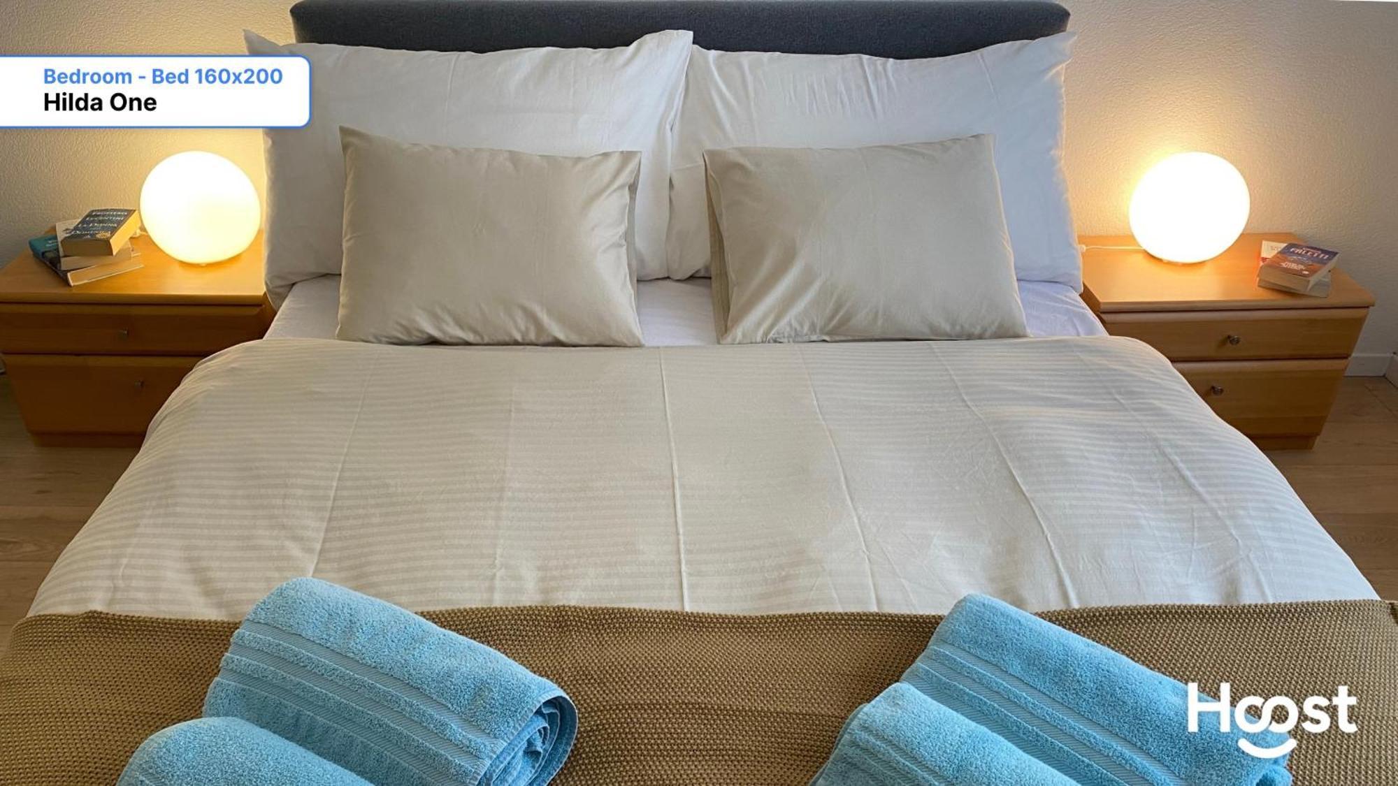 H1 With 4,5 Room, Bathroom, Kitchen, Central, Quiet & Modern With Office 취리히 외부 사진